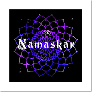 Namaskar Mandala Posters and Art